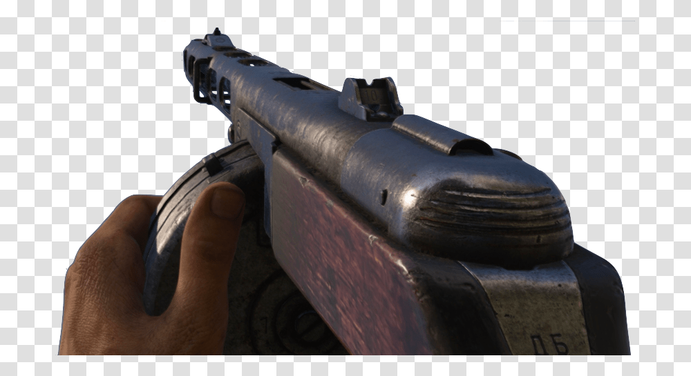 Ppsh, Weapon, Gun, Weaponry, Person Transparent Png