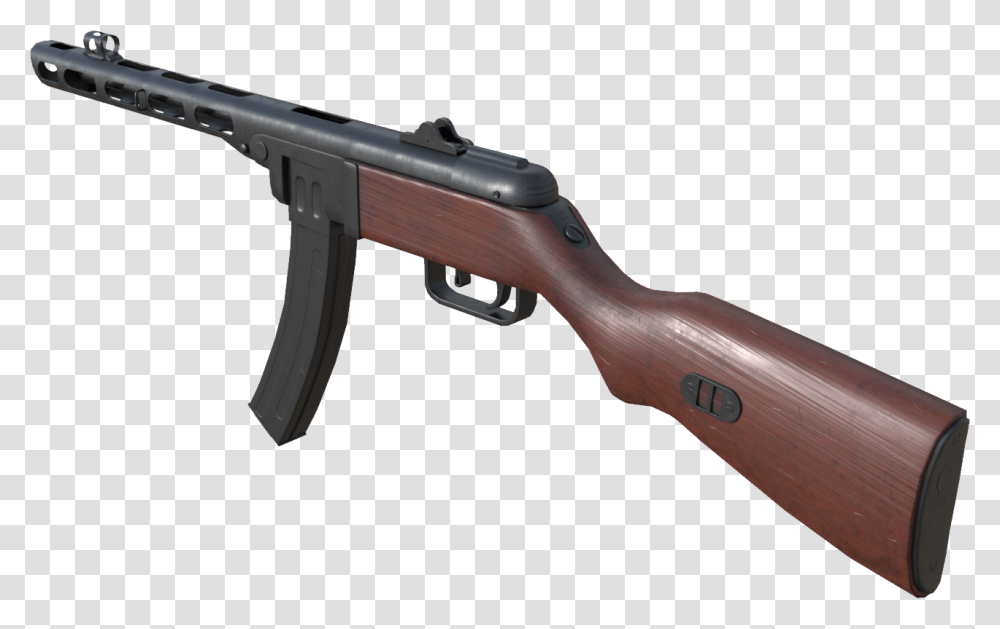 Ppsh, Weapon, Gun, Weaponry, Rifle Transparent Png