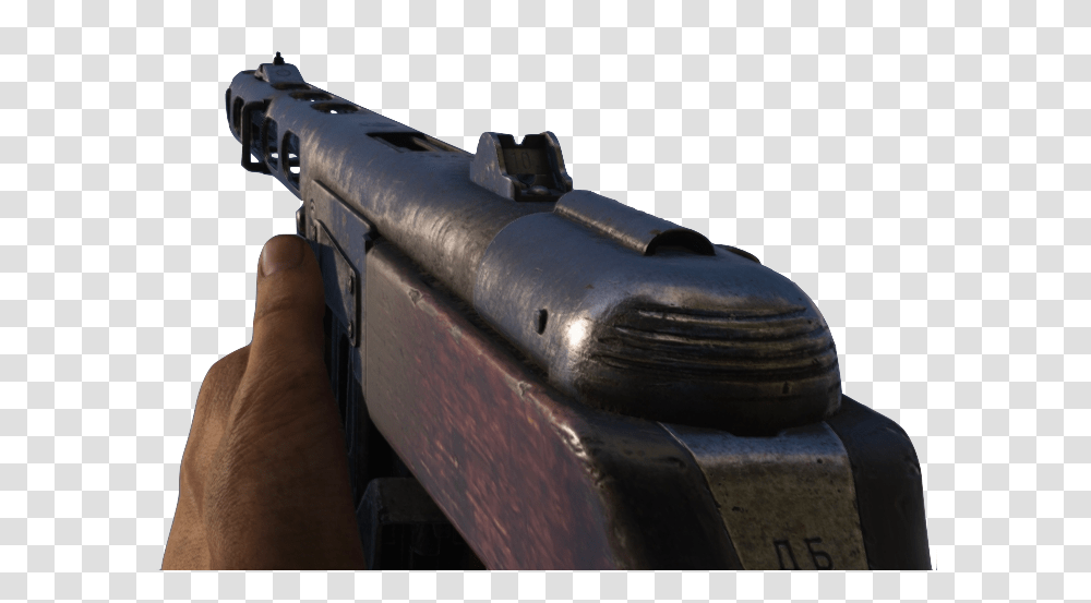 Ppsh, Weapon, Weaponry, Gun, Person Transparent Png
