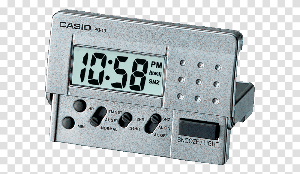 Pq 10d 8ref Casio Pq, Digital Clock, Mobile Phone, Electronics, Cell Phone Transparent Png