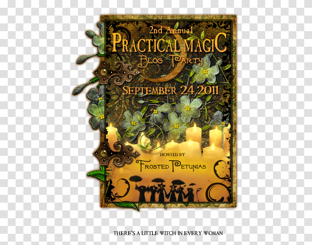 Practical Magic Blog Party Practical Magic Movie, Poster, Advertisement, Flyer, Paper Transparent Png
