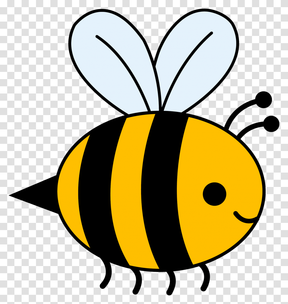 Practical Pictures Of Cartoon Bee Clipart, Honey Bee, Insect, Invertebrate, Animal Transparent Png