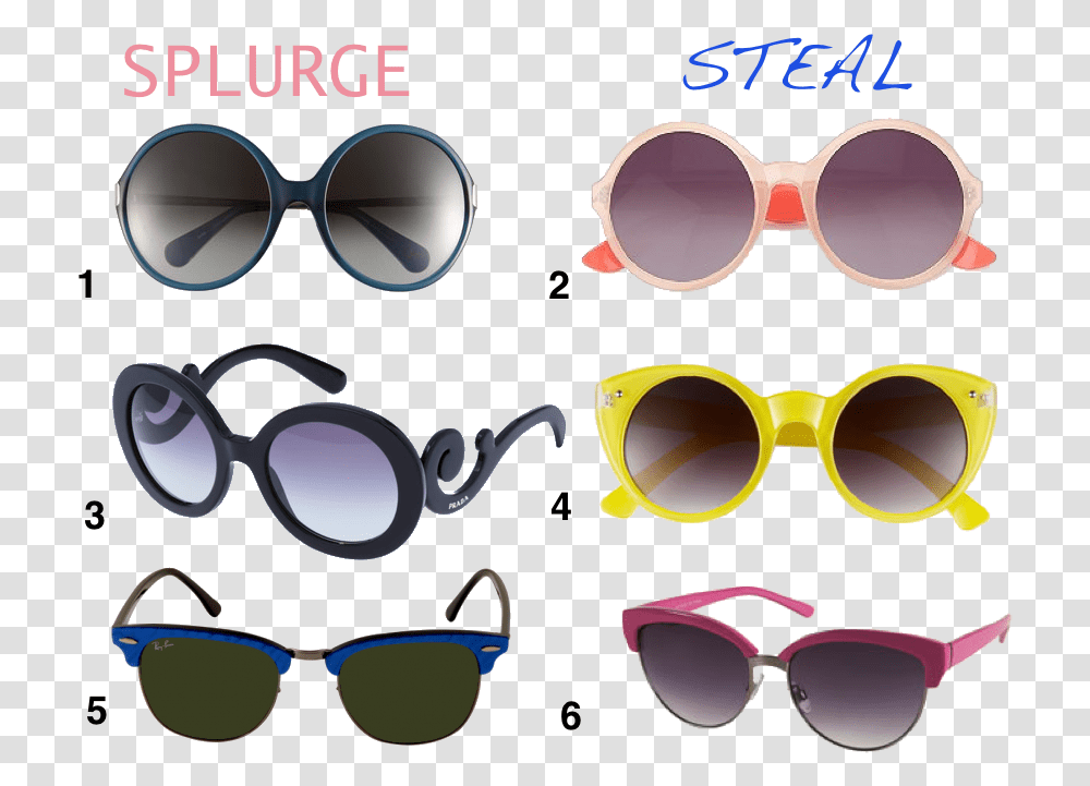 Prada Baroque Round Sunglasses Youtube, Accessories, Accessory, Goggles Transparent Png