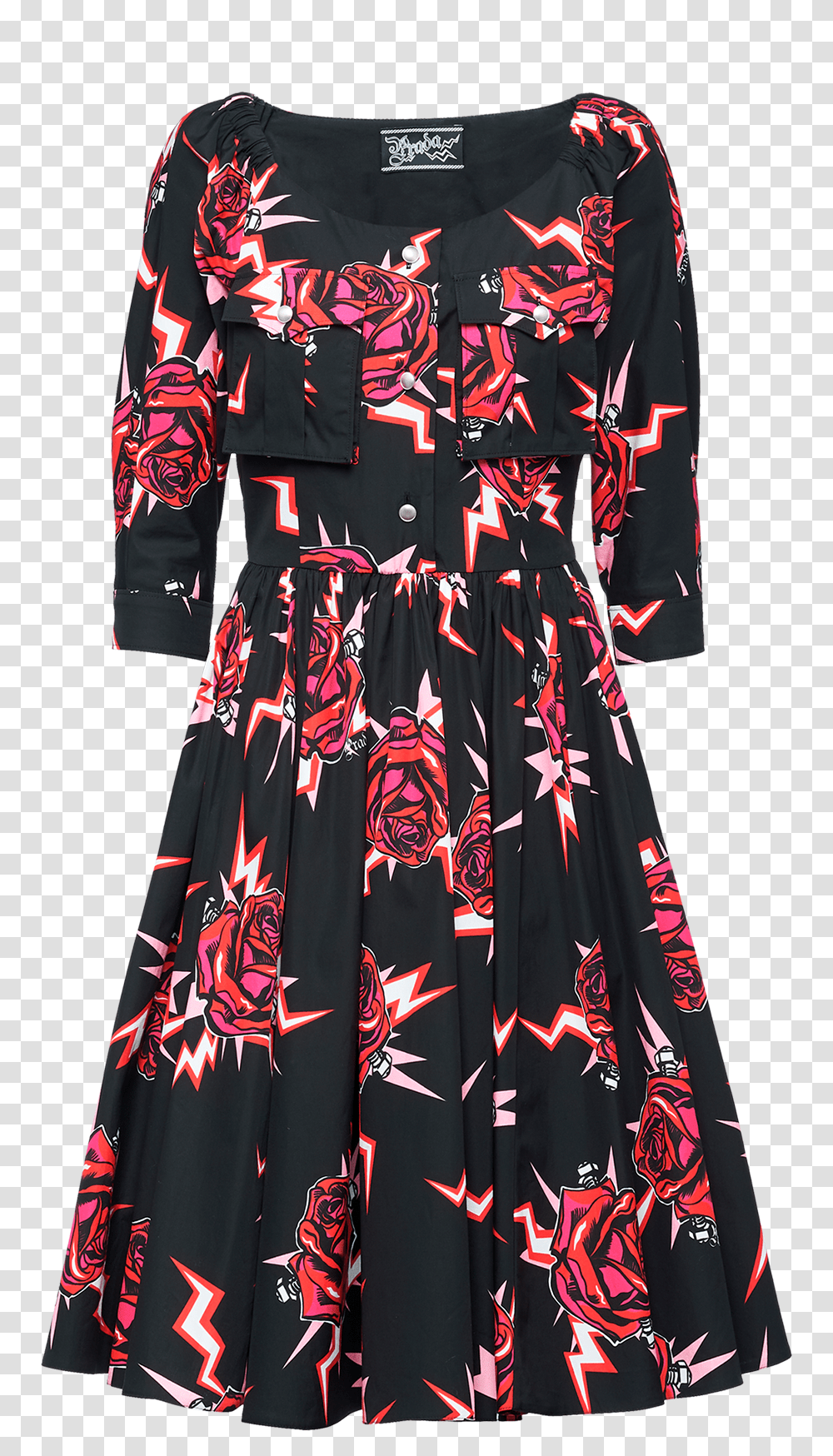 Prada Dress, Apparel, Coat, Robe Transparent Png