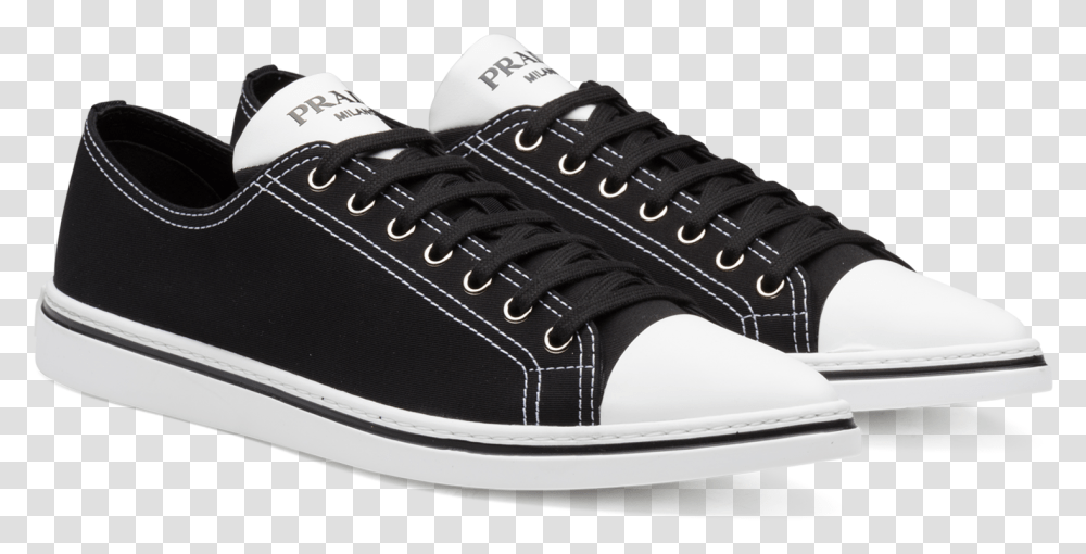 Prada Men's Designer Sneakers Lace Up, Shoe, Footwear, Clothing, Apparel Transparent Png