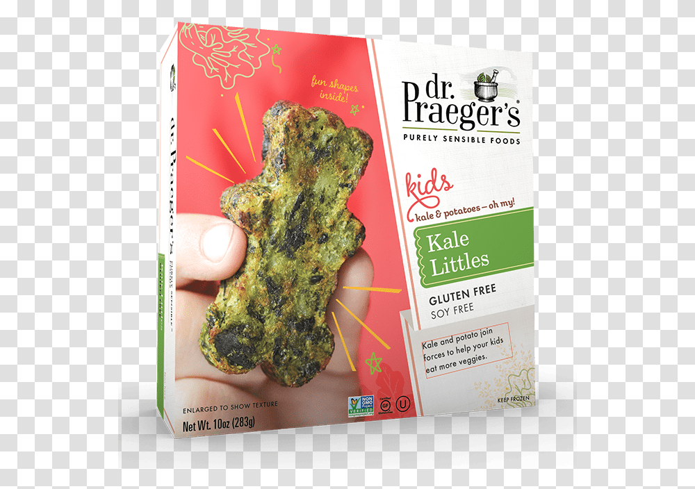 Praeger S Kale Littles Package Dr Praeger's Kale Littles, Plant, Food, Lobster, Advertisement Transparent Png