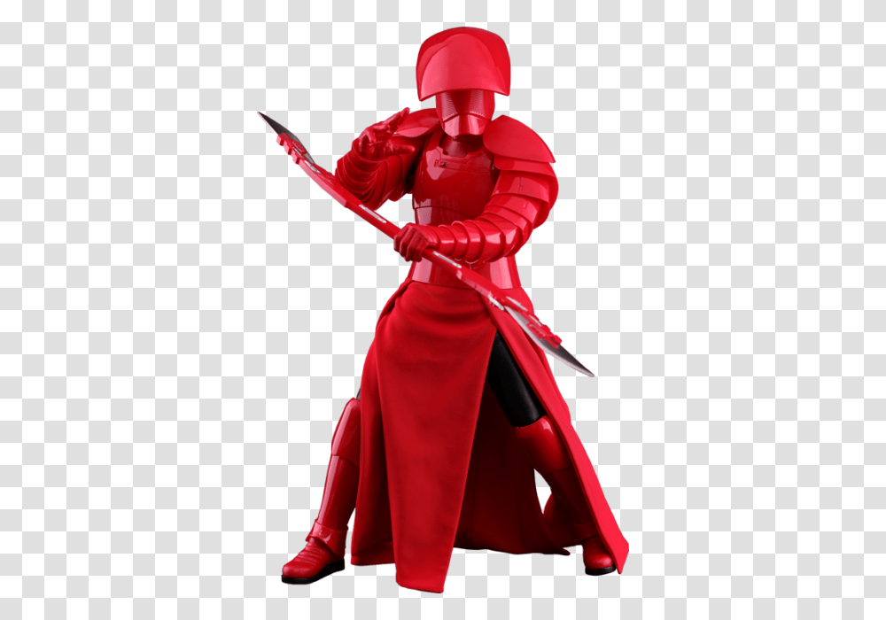 Praetorian Guard Double Blade Figure Last Jedi Star, Person, Human, Samurai, Weapon Transparent Png