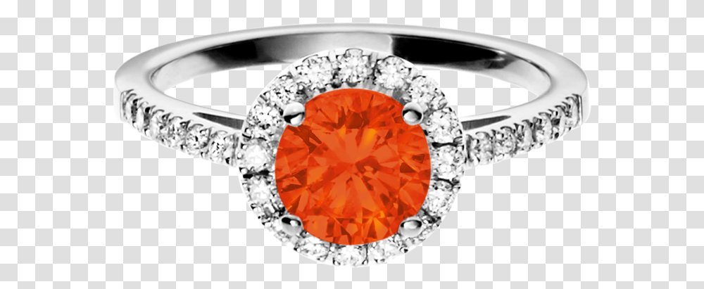 Prague Fire Opal Orange White Gold, Accessories, Accessory, Jewelry, Diamond Transparent Png