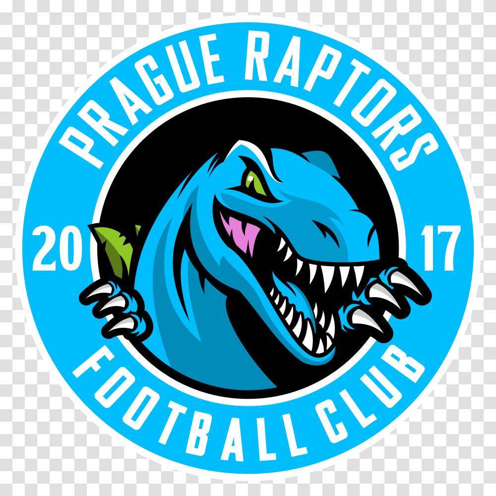 Prague Raptors Football Club Logo Norpro, Label, Text, Sticker, Symbol Transparent Png