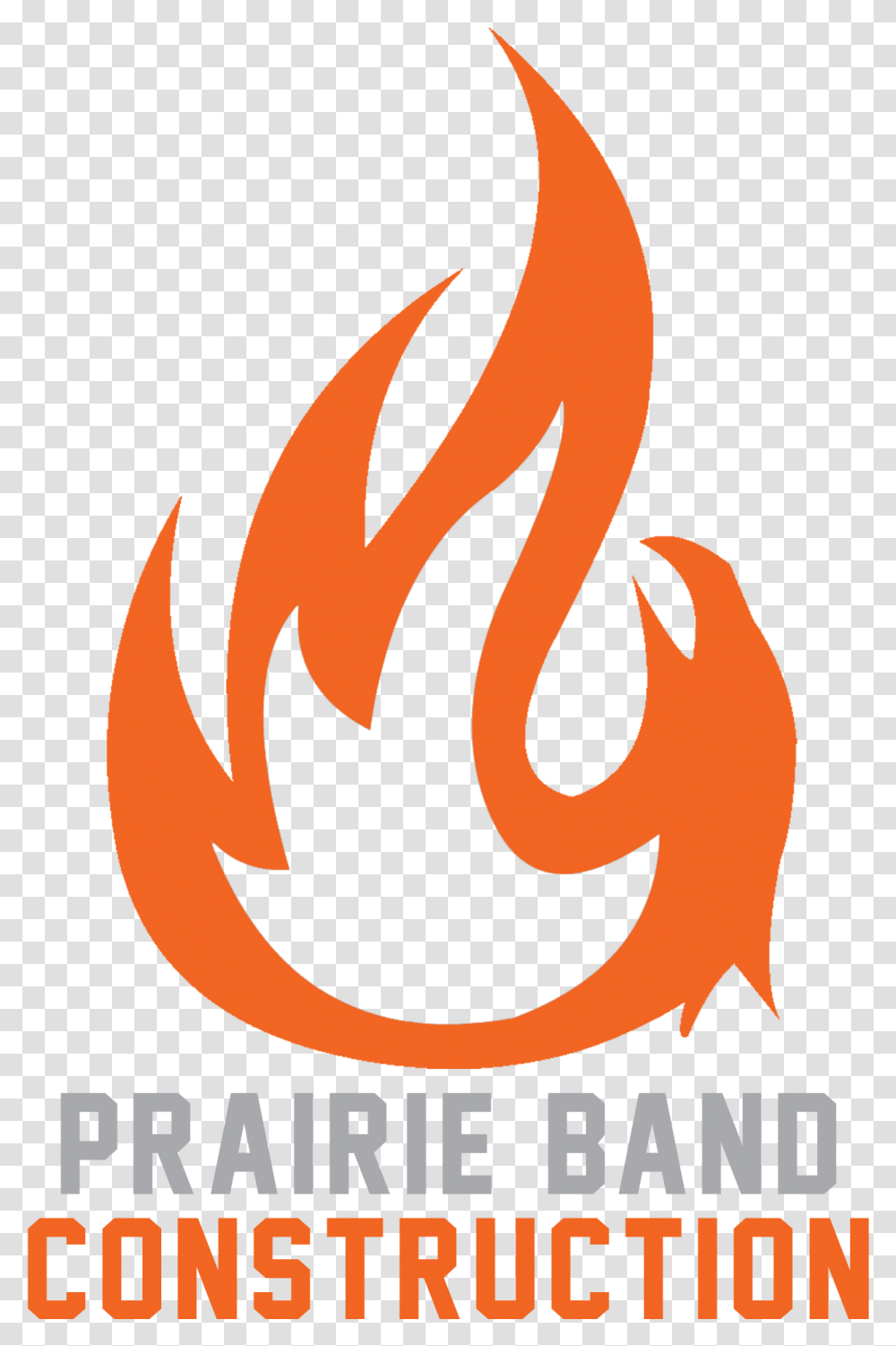 Prairie Band Construction Logo Graphic Design, Poster, Advertisement, Label Transparent Png