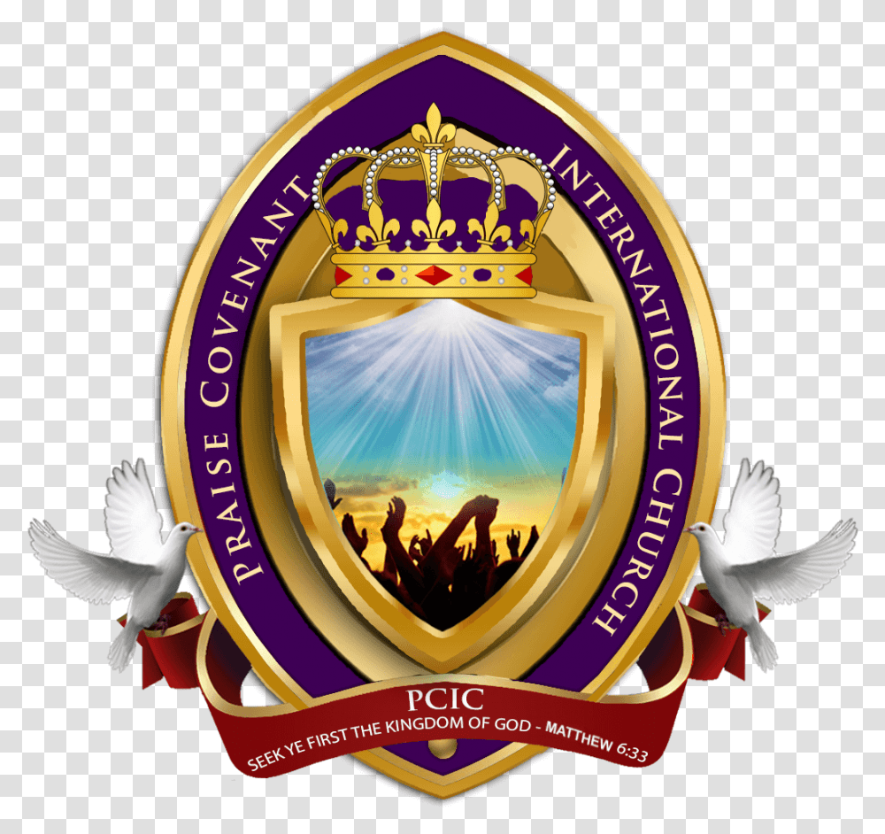 Praise Covenant International Church, Logo, Trademark, Bird Transparent Png