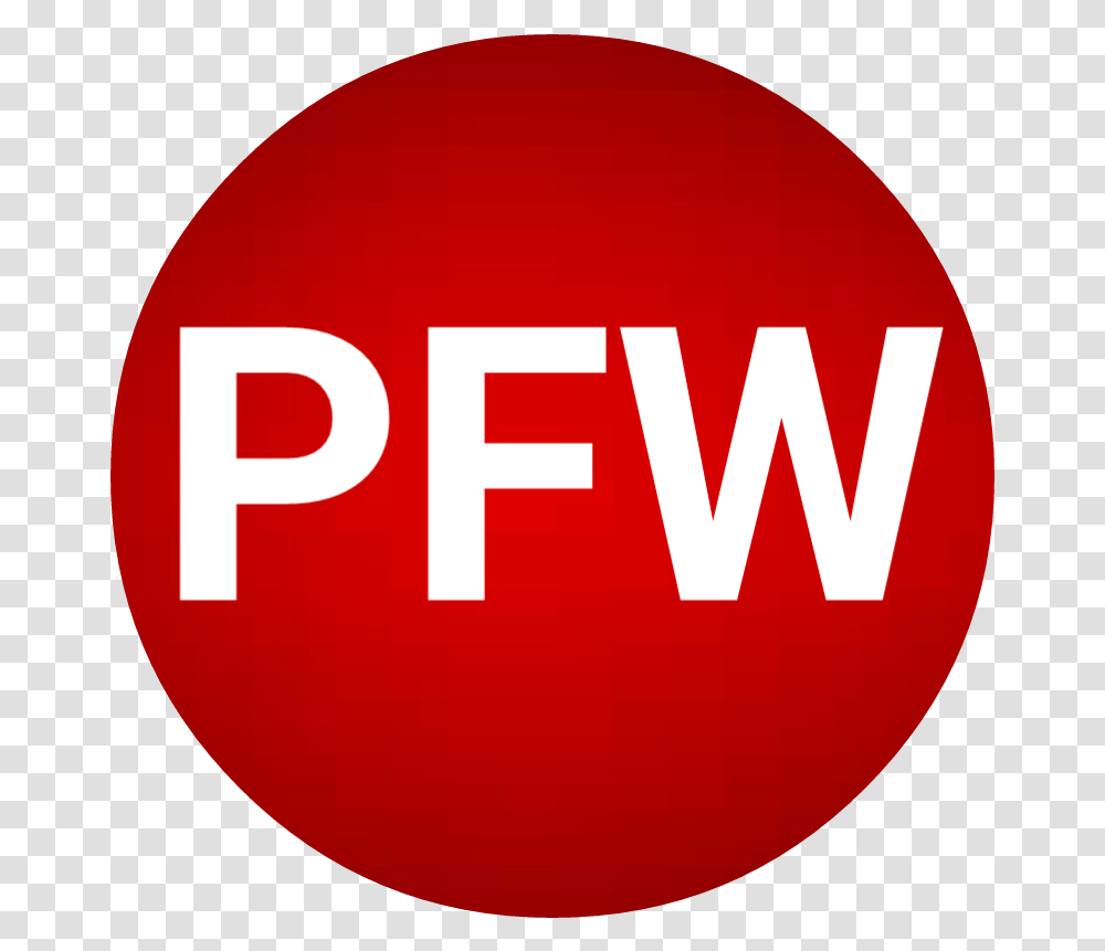 Prakash Funny World Logo Image Pfw Circle, Symbol, Trademark, First Aid, Text Transparent Png
