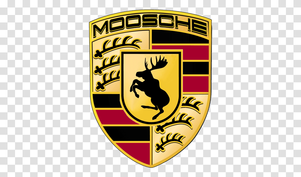 Prancing Moose Creator Sent Cease And Desist Letter By Vol Porsche Car Logo, Symbol, Trademark, Emblem, Badge Transparent Png