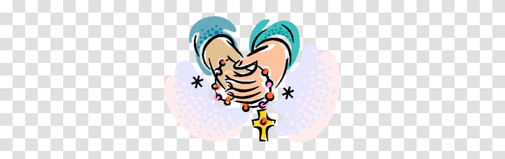 Pray Clipart Rosary Transparent Png