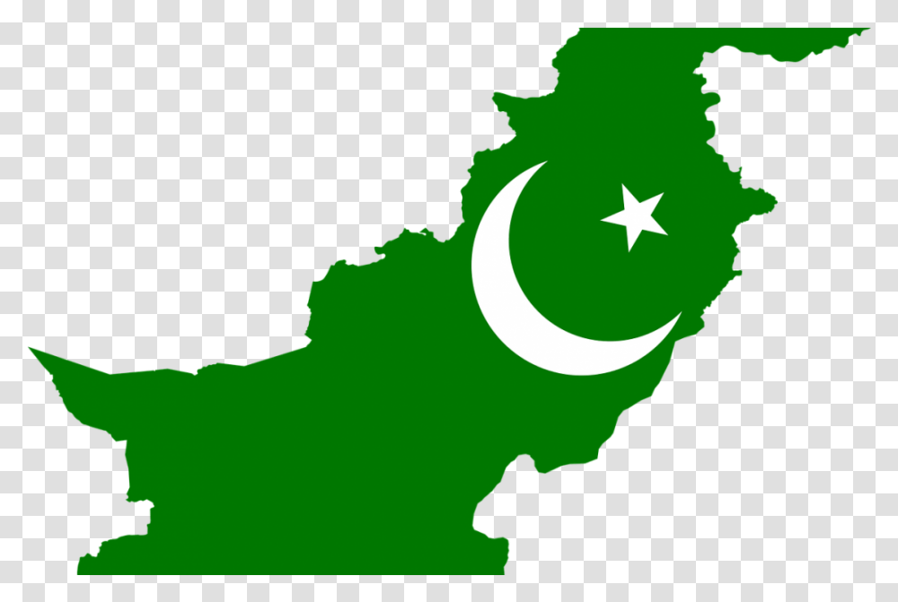 Pray For Recent Tensions Between Pakistan And India Pakistan Flag Country Shape, Logo Transparent Png