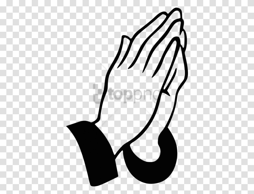 Prayer For Thanks Lord, Stencil, Silhouette Transparent Png