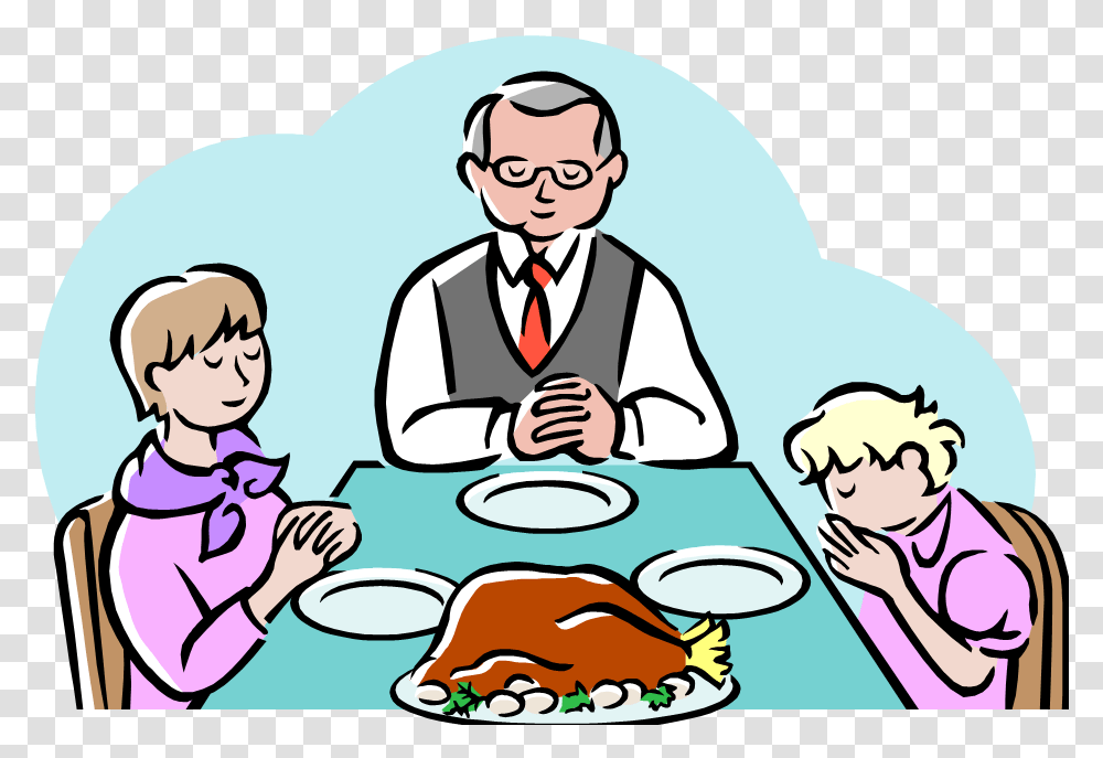 Prayer Grace Meal Holy Card Clip Art, Person, Waiter, Eating Transparent Png