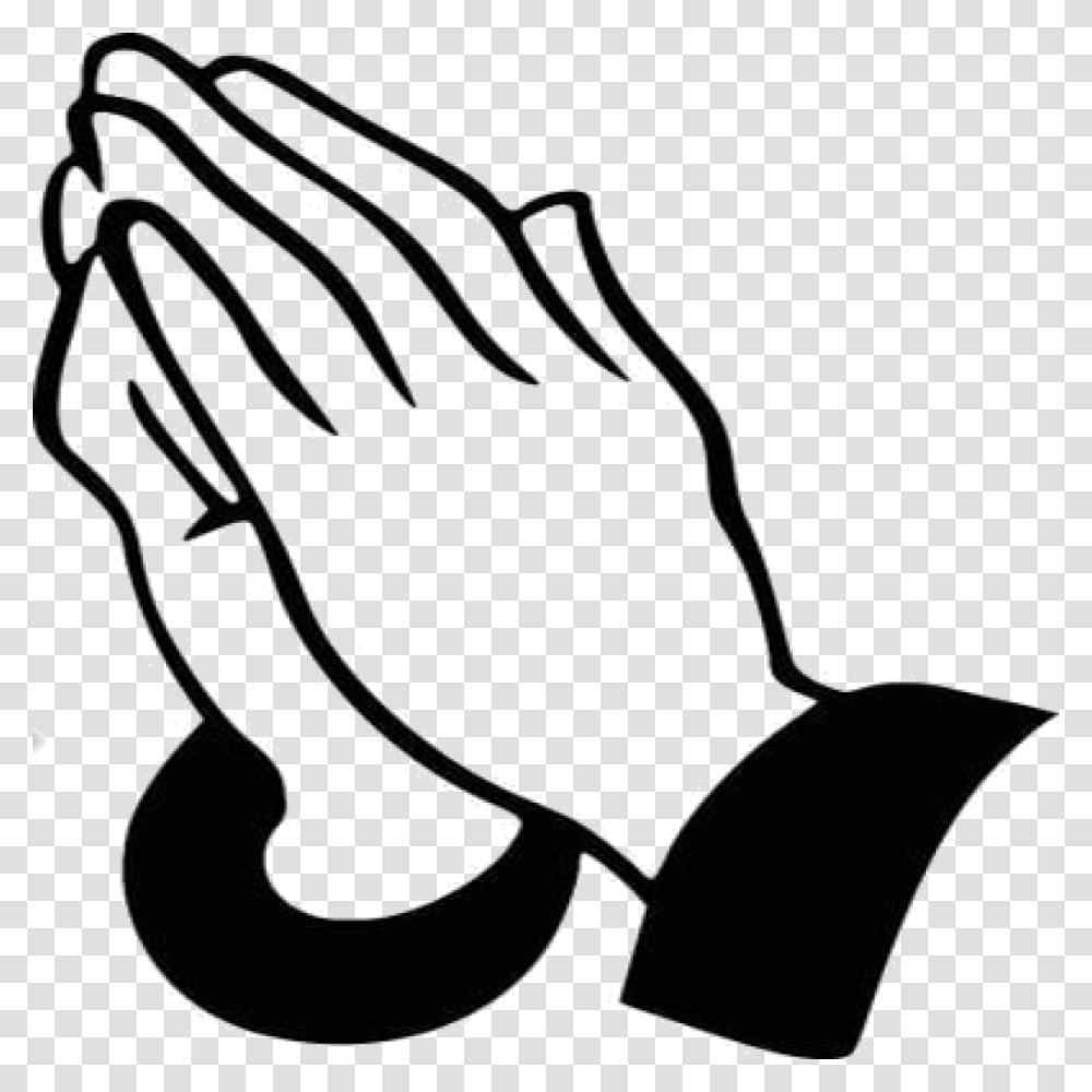 Prayer Hands Clipart Black And White Praying Hands Clipart, Apparel, Leisure Activities, Footwear Transparent Png