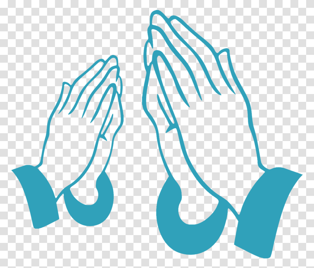 Prayer, Hand, Cutlery, Footprint Transparent Png