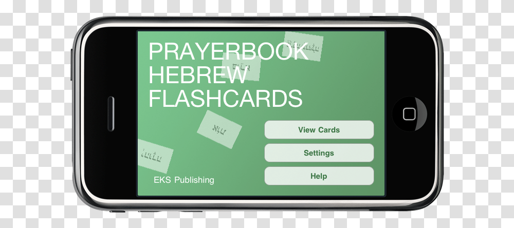 Prayerbook Hebrew Flashcards Iphone, Electronics, Screen, Monitor Transparent Png