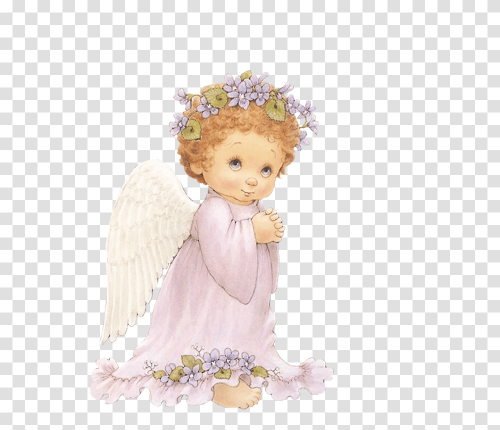 Praying Angel & Free Angelpng Cute Child Love Angel, Doll, Toy, Art, Archangel Transparent Png