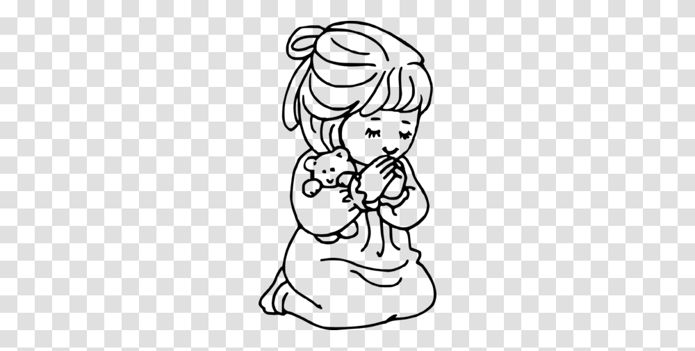 Praying Girl Clipart, Gray, World Of Warcraft Transparent Png