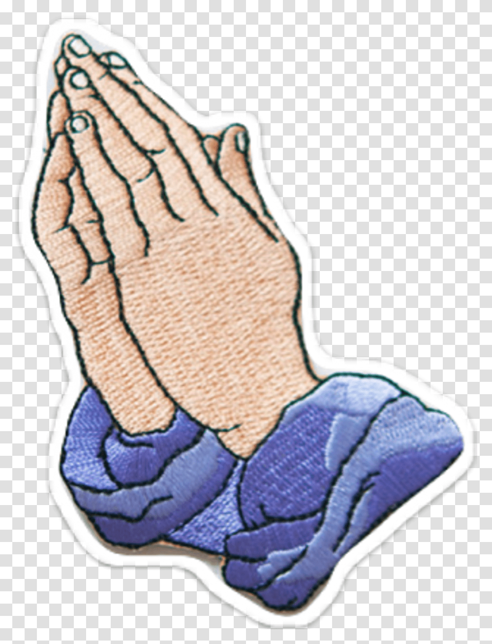 Praying Hands Emoji Clip Art Prayer Emoticon Praying Hands Emoji Download, Heel, Tattoo, Skin, Toe Transparent Png