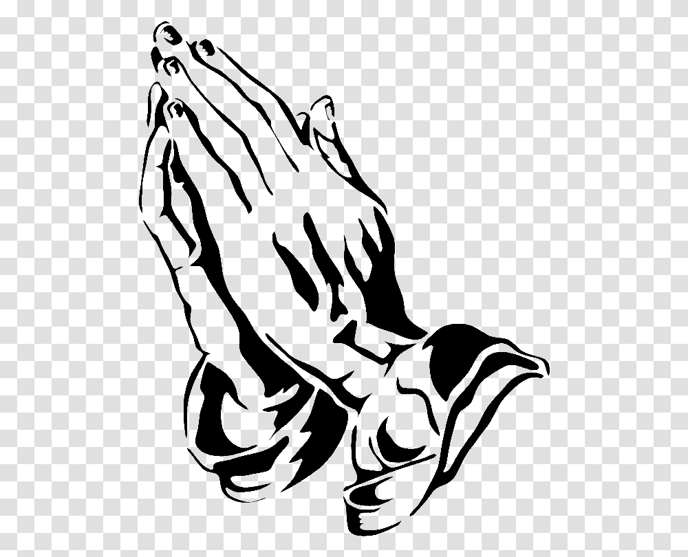 Praying Hands, Person, Outdoors, Nature, Silhouette Transparent Png