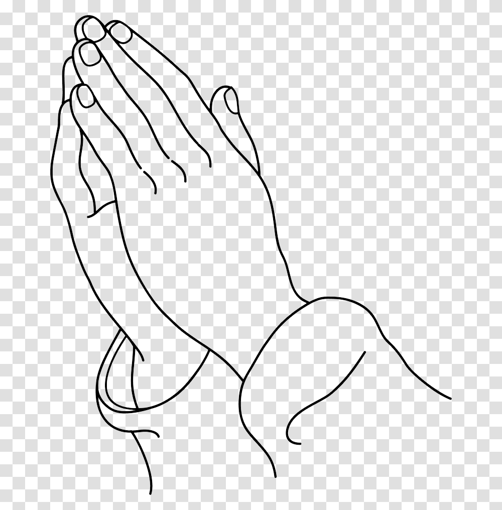 Praying Hands Praying Hands Line Art, Worship, Prayer, Kneeling, Toe Transparent Png