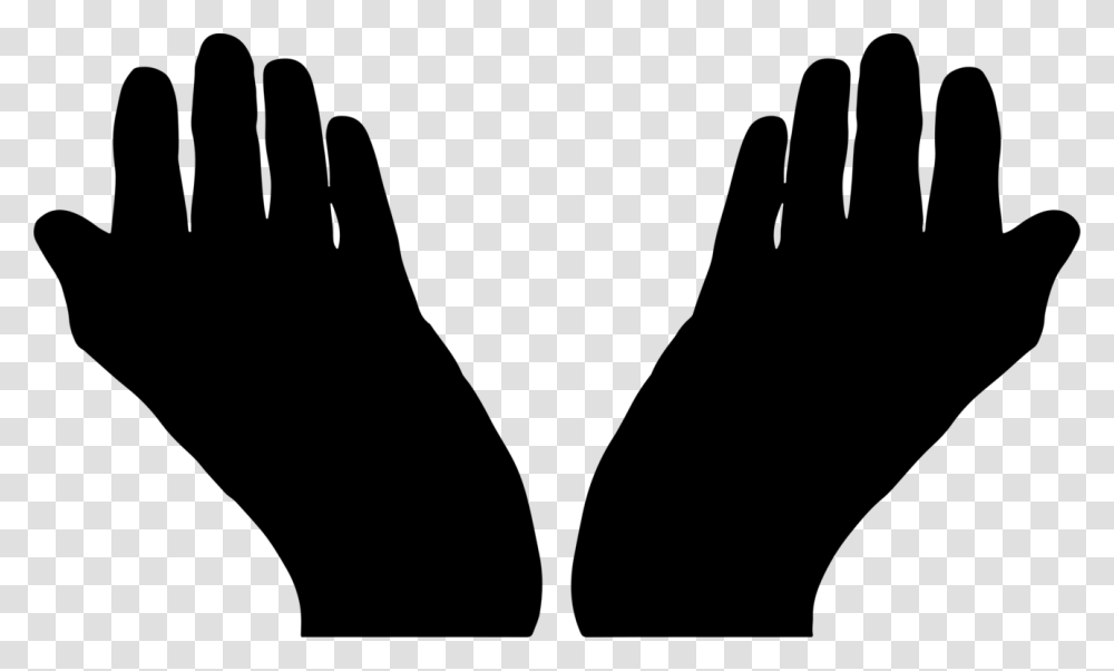 Praying Hands Silhouette Computer Icons Drawing, Gray, World Of Warcraft Transparent Png