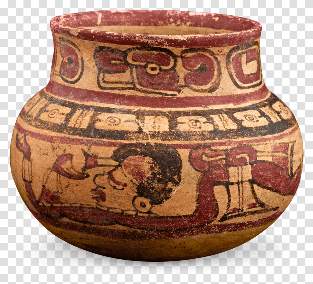 Pre Columbian Mayan Bowl, Pottery, Jar, Urn, Vase Transparent Png