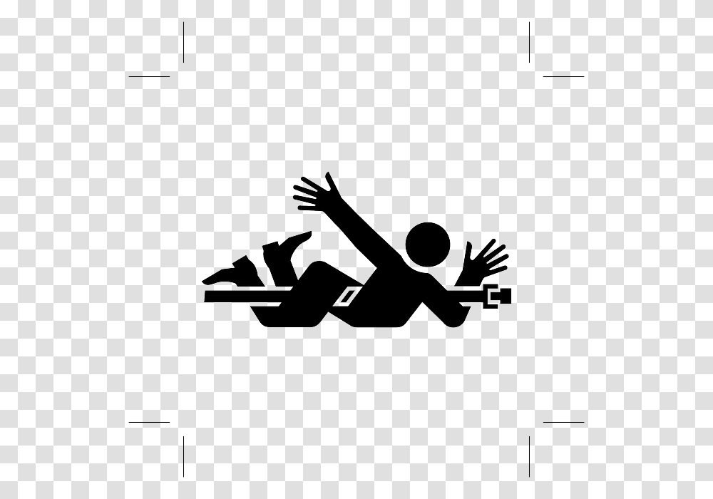 Pre Existing Injury Rotating Shaft Warning, Stencil, Silhouette Transparent Png