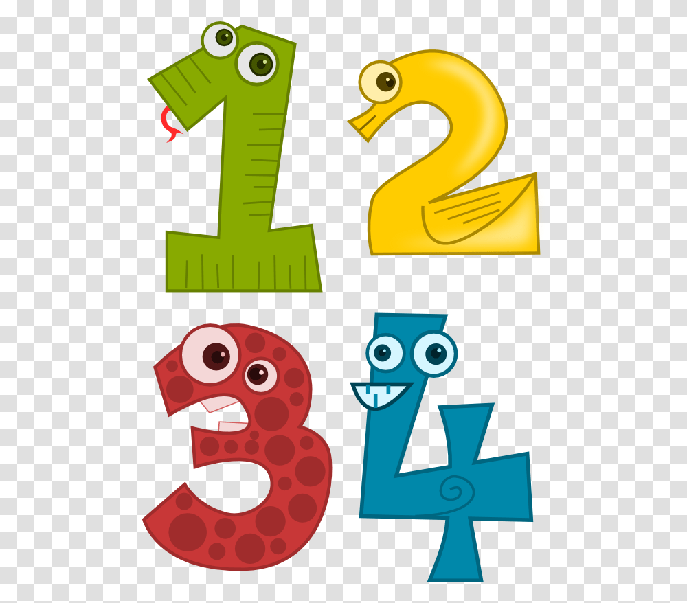 Pre K Clipart Animal Number 1, Alphabet Transparent Png