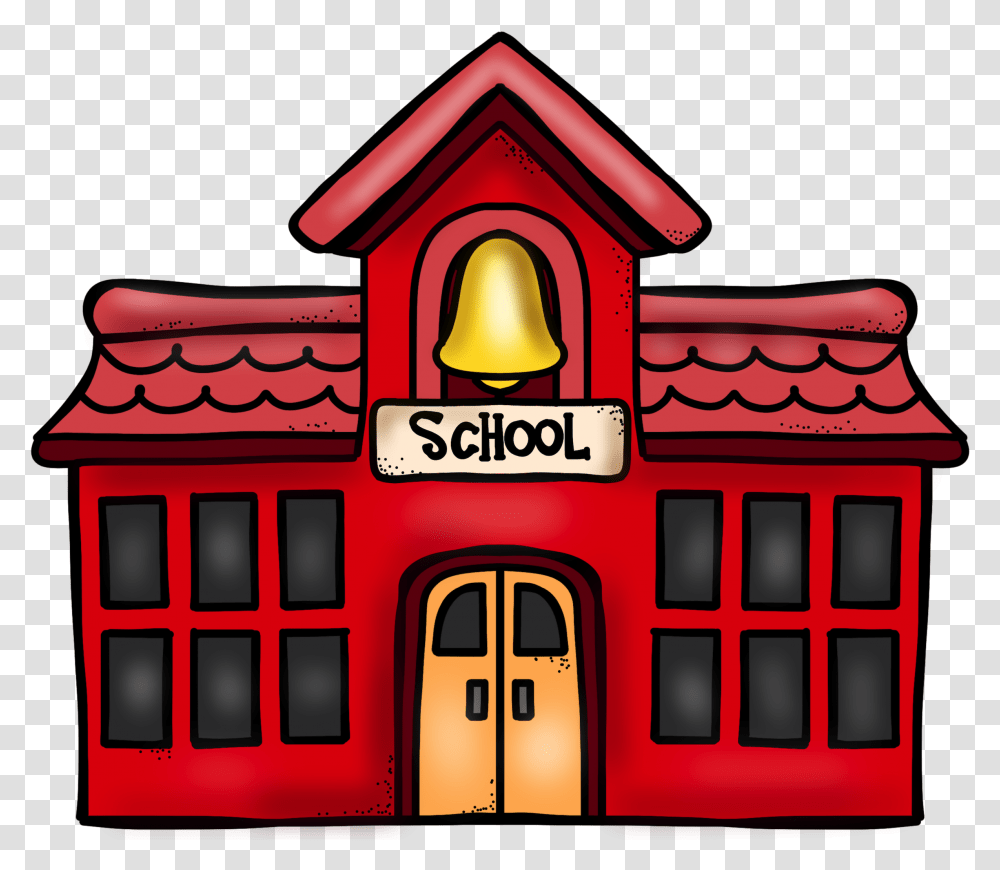 Pre Kindergarten B St School Cartoon Image, Architecture, Building, Tower, Bell Tower Transparent Png