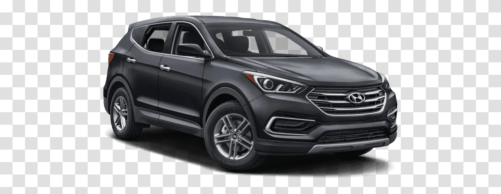 Pre Owned 2017 Hyundai Santa Fe Sport Hyundai Santa Fe 2017 Black, Car, Vehicle, Transportation, Automobile Transparent Png
