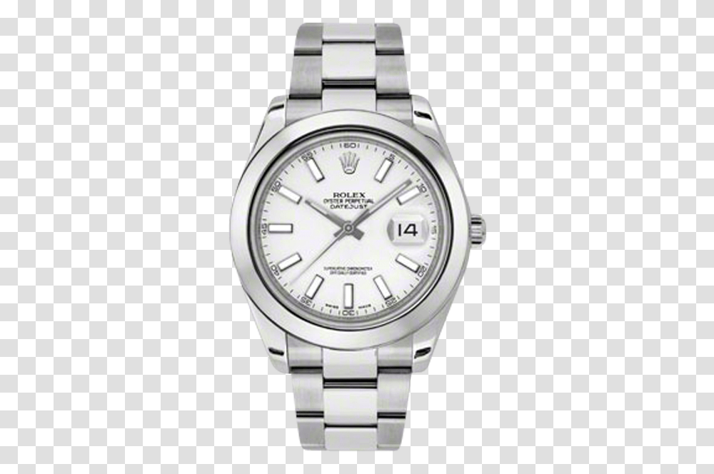 Pre Owned Rolex Mens New Style Datejust Ii Watch Rolex Datejust 41 Oyster, Wristwatch Transparent Png