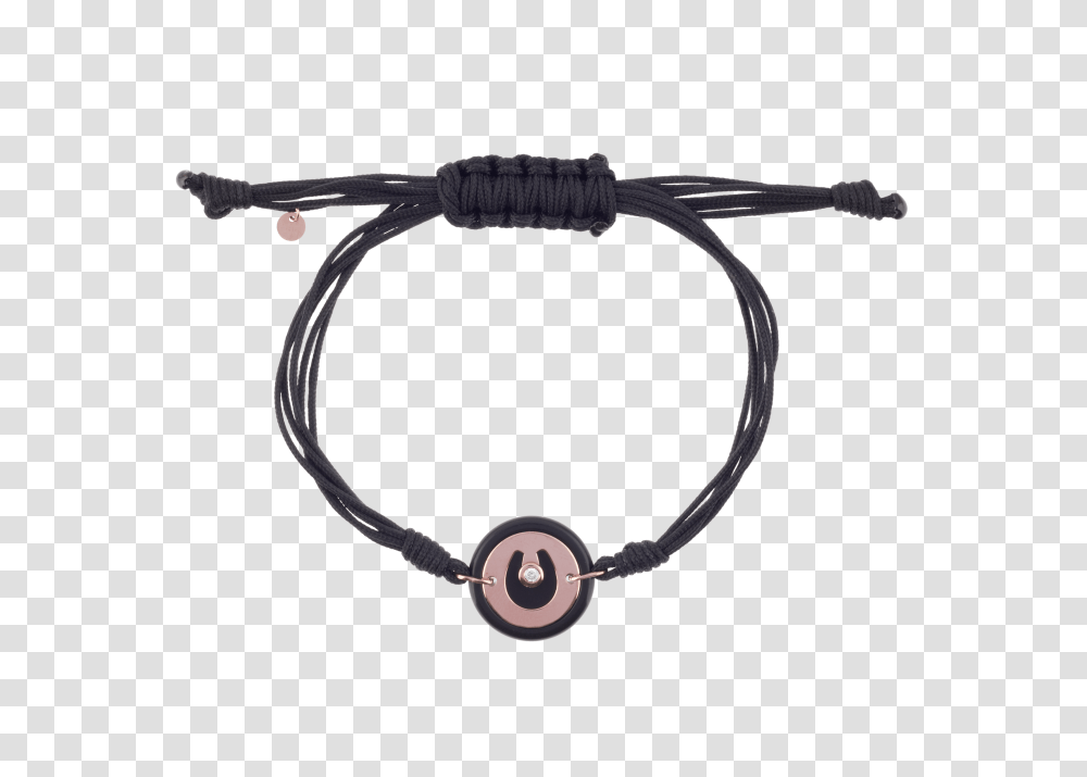 Precious And Easy Black Ceramic Horseshoe Pink Gold Bracelet, Jewelry, Accessories, Accessory Transparent Png