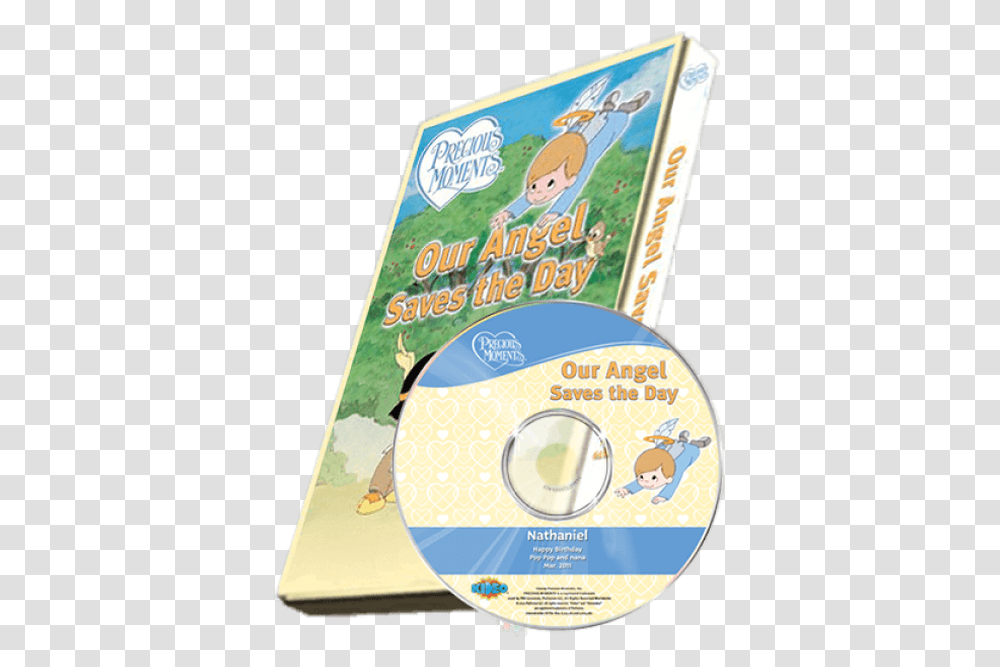 Precious Moments Quotour Angel Saves The Day, Disk, Dvd Transparent Png