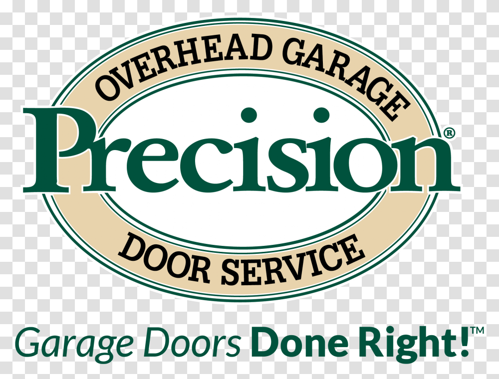 Precision Garage Door Of Southeast Michigan Better Business, Label, Sticker, Logo Transparent Png