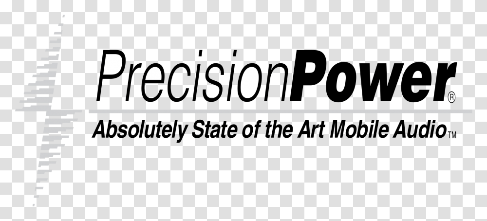 Precision Power Logo, Silhouette, Stencil Transparent Png