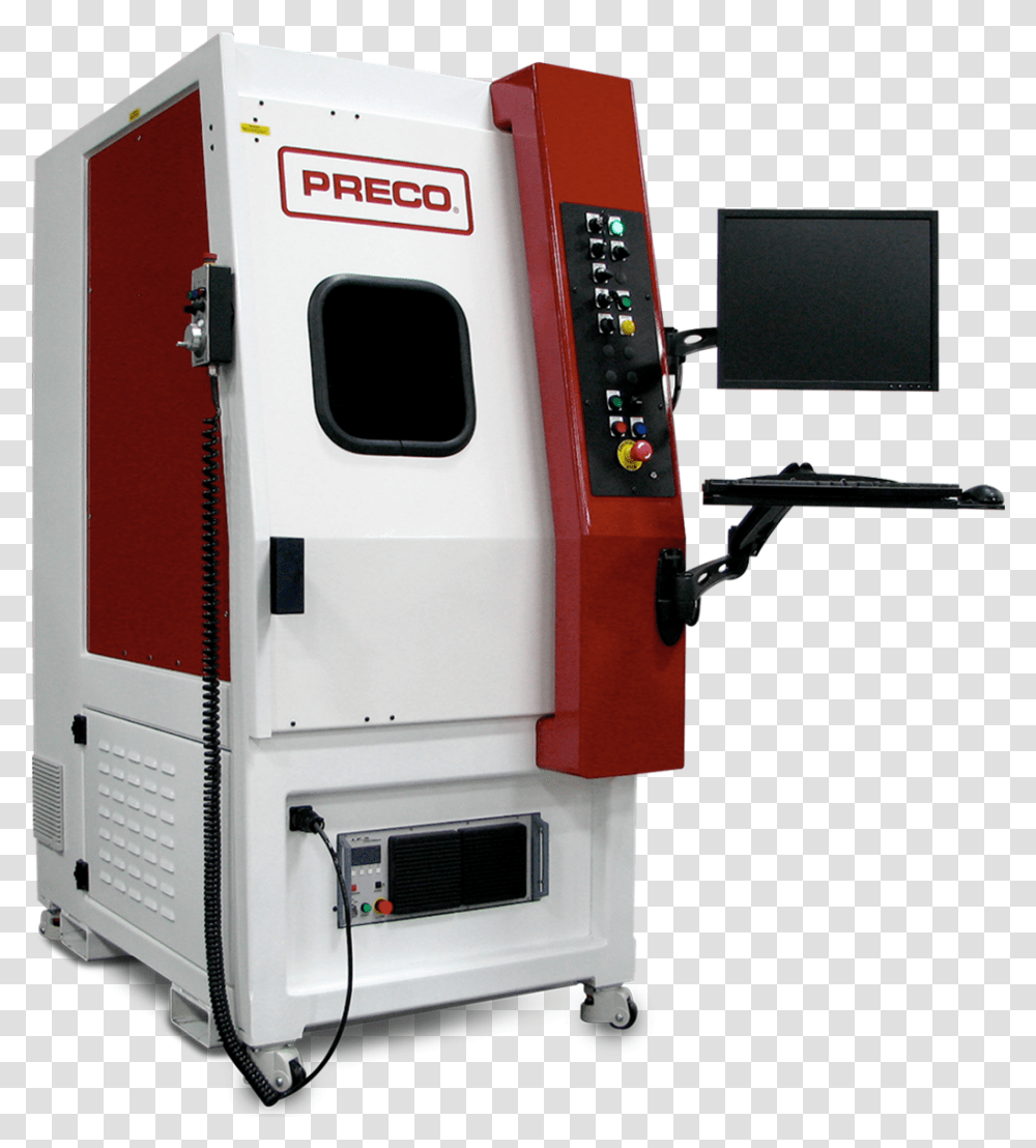 Preco Laser And Horizontal, Machine, Monitor, Screen, Electronics Transparent Png