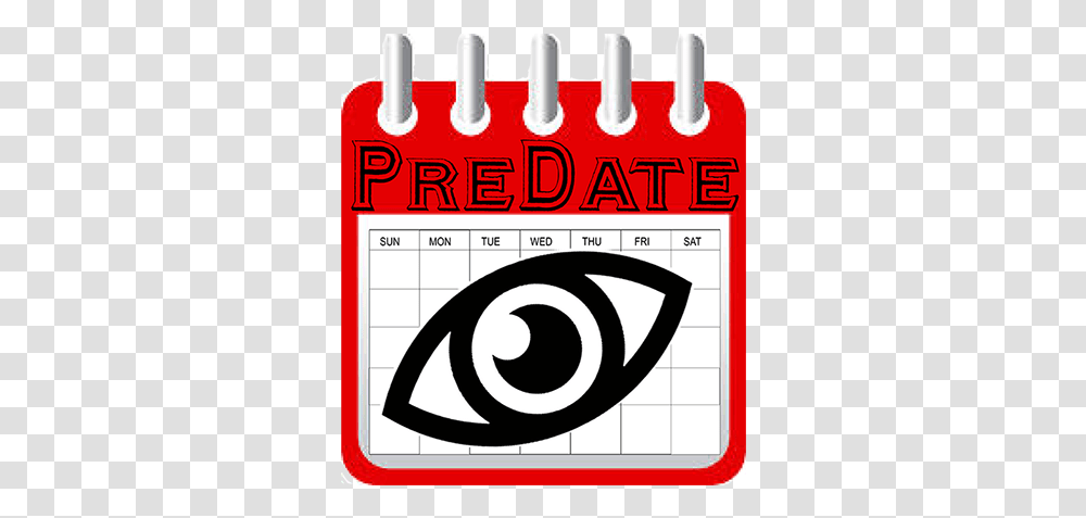 Predate, Word, Calendar Transparent Png