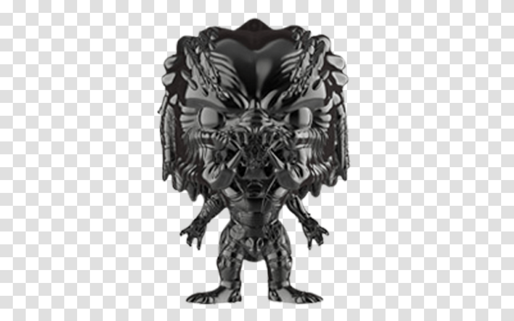 Predator, Alien, Person, Human, Statue Transparent Png