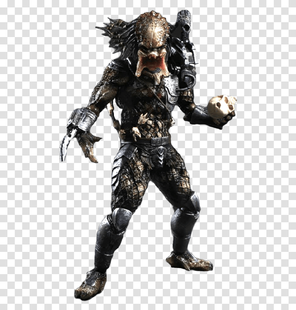 Predator Boneco Image Predator, Person, Armor, Bronze, Suit Transparent Png
