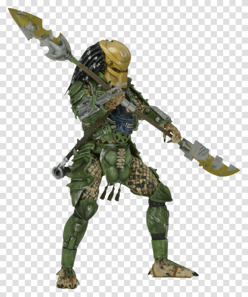 Predator Broken Tusk Predator 7 Action Figure Series Figura Neca Predato Serie, Toy, Person, Human Transparent Png