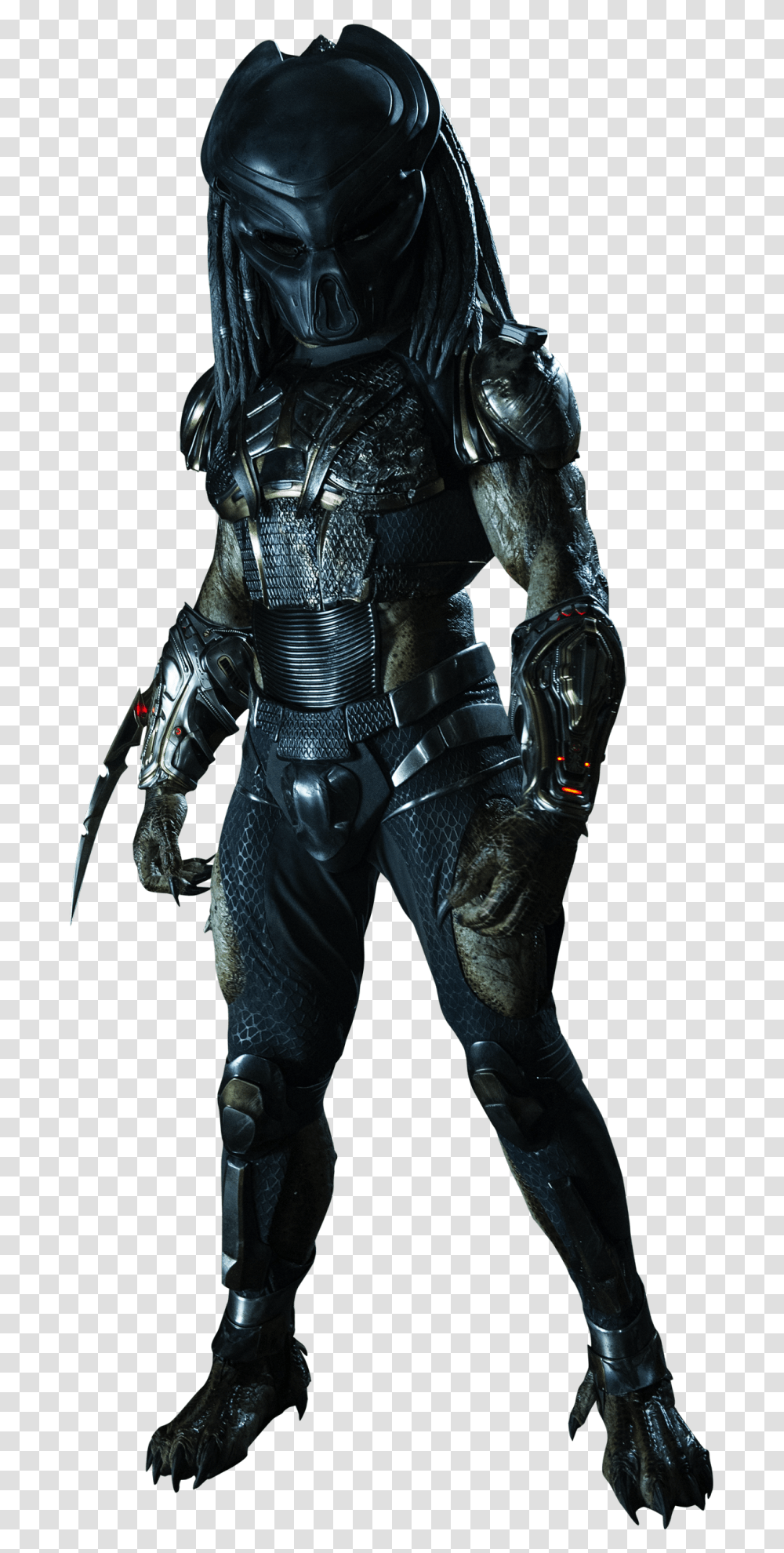 Predator Predator 2018 Poster Textless, Person, Armor, Suit, Overcoat Transparent Png