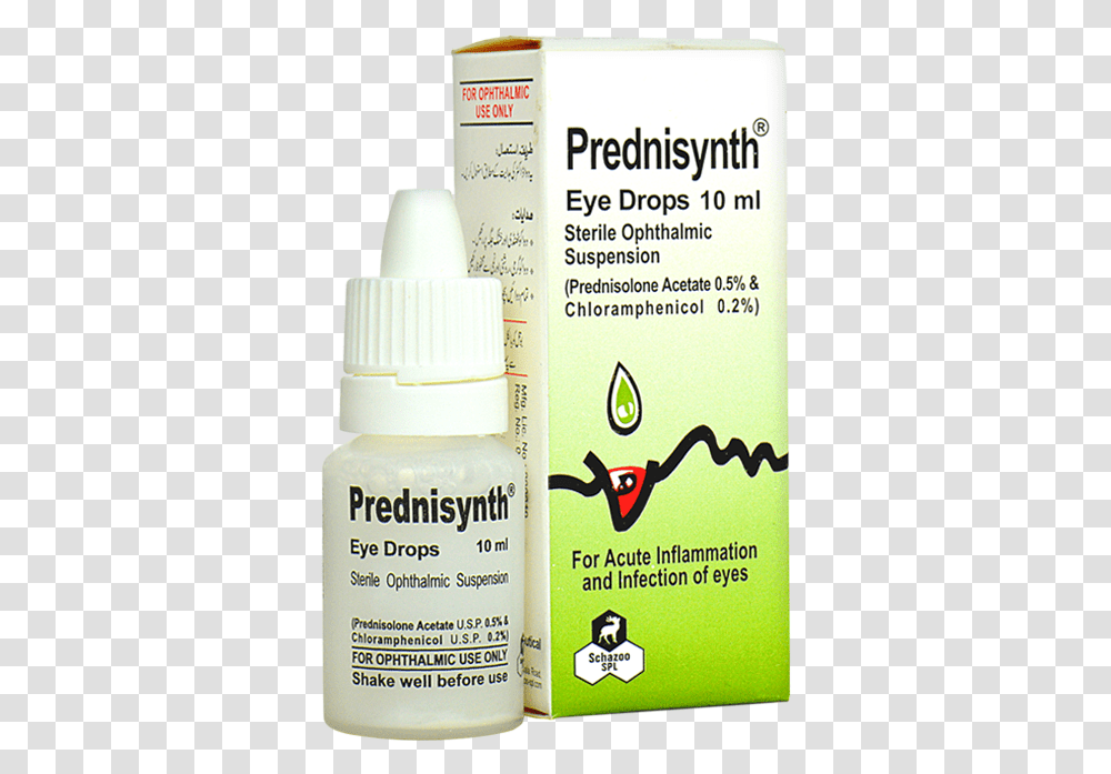 Prednisynth Chloramphenicol Prednisolone Eye Drops, Cosmetics, Bottle, Wedding Cake, Dessert Transparent Png