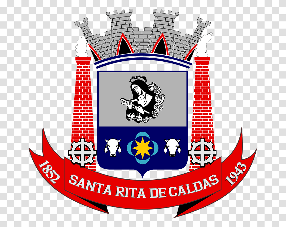 Prefeitura De Santa Rita De Caldas, Logo, Trademark, Emblem Transparent Png