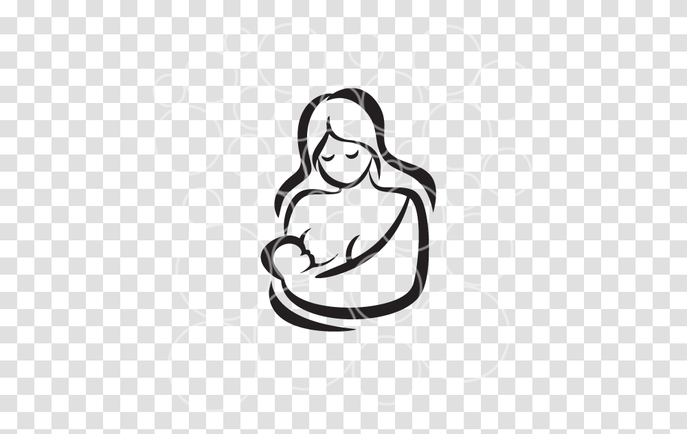 Pregnancy Breastfeeding Clipart Breastfeeding Friendly Sign, Rug, Pattern, Stencil Transparent Png