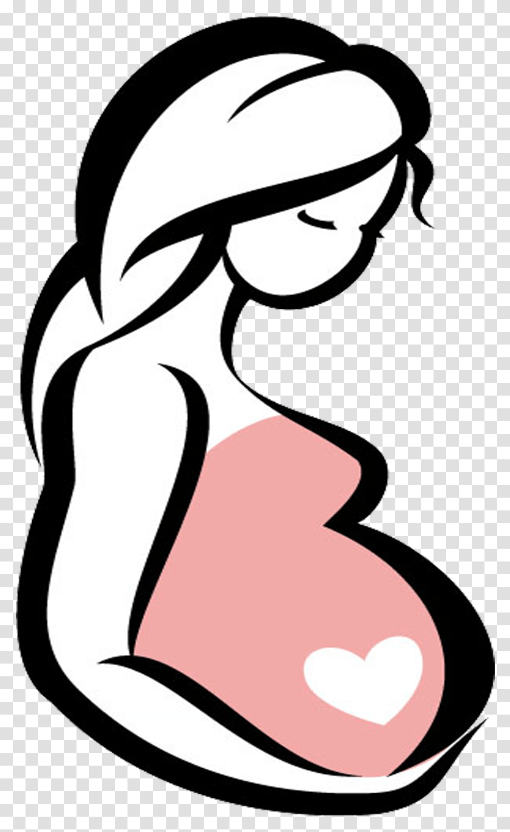 Pregnancy Clipart Pregant Pregnant Woman, Face, Animal, Mammal, Pet Transparent Png